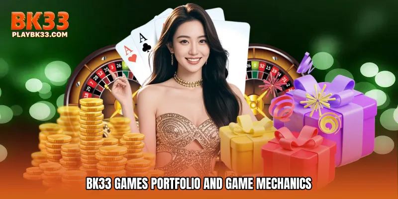 BK33 games Portfolio and Game Mechanics