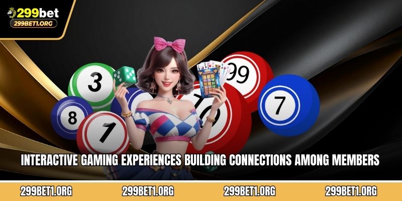 Interactive gaming experiences building connections among members