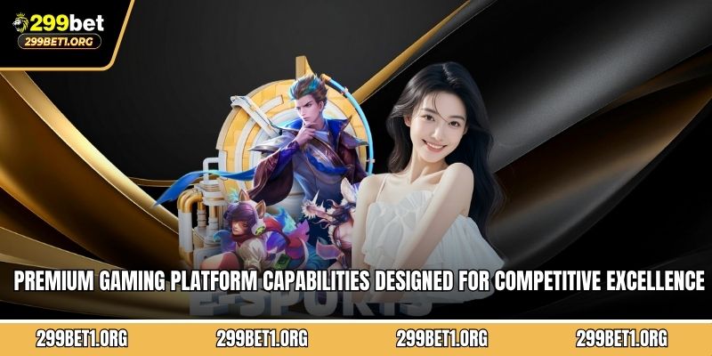 Premium gaming platform capabilities designed for competitive excellence