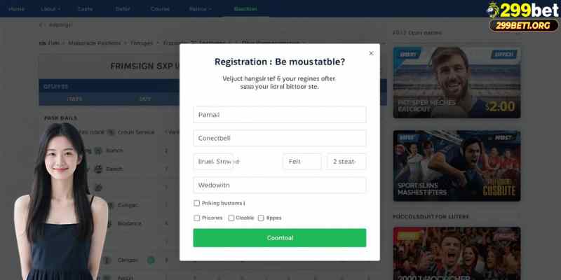 Simple registration process after opening a Mostbet link.