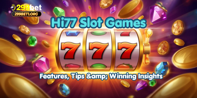 Hi77 Slot Games: Features, Tips & Winning Insights