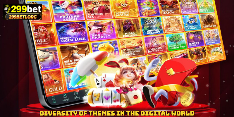 Diversity of Themes in the Digital World