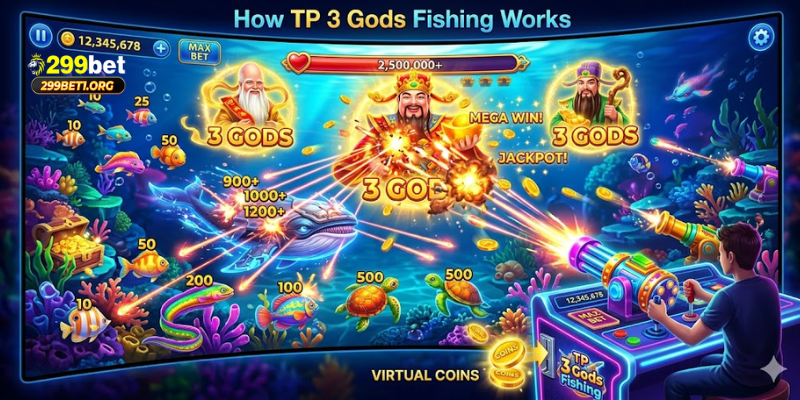 How TP 3 Gods Fishing Works