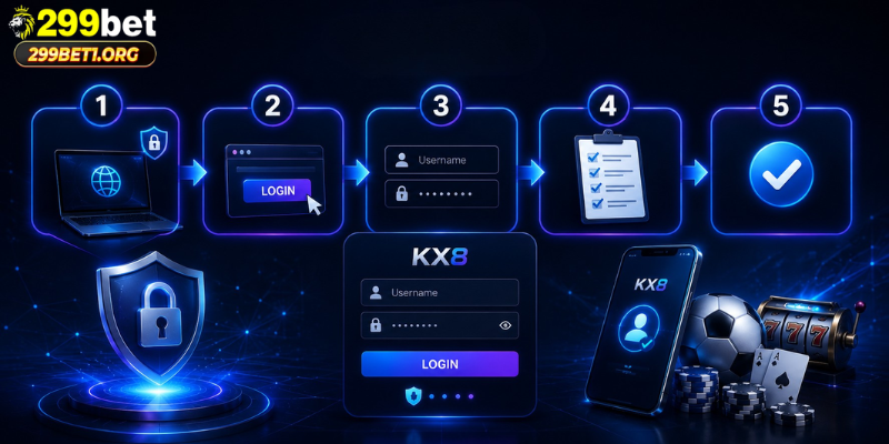 How to Complete the KX8 Login Process
