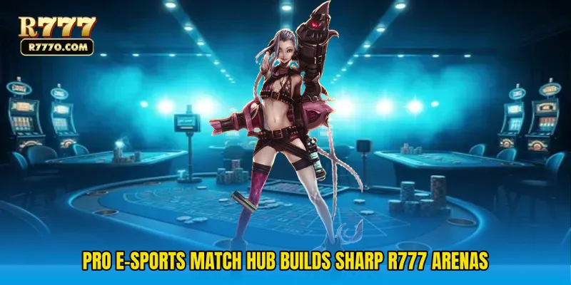 Pro E-Sports Match Hub Builds Sharp R777 Arenas