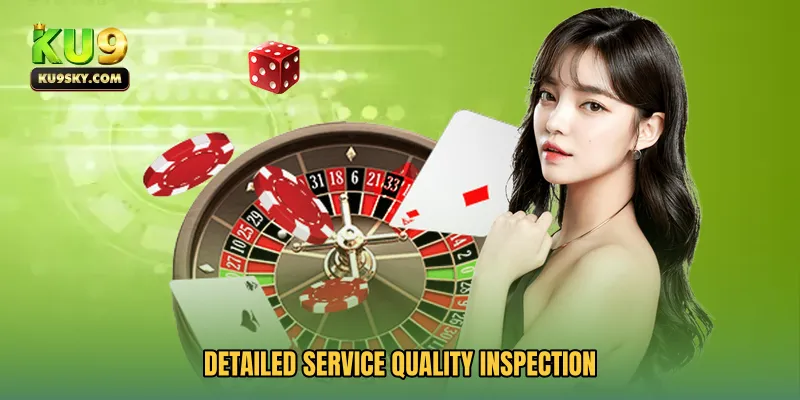 Detailed service quality inspection